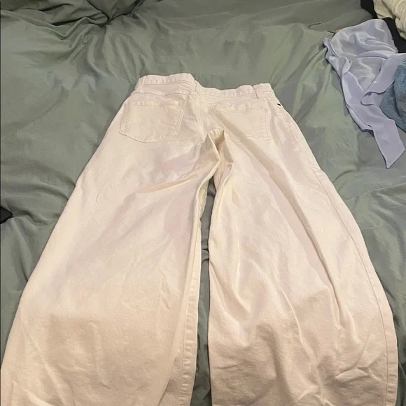 Iris Denim White Pants - Picture 3 of 3